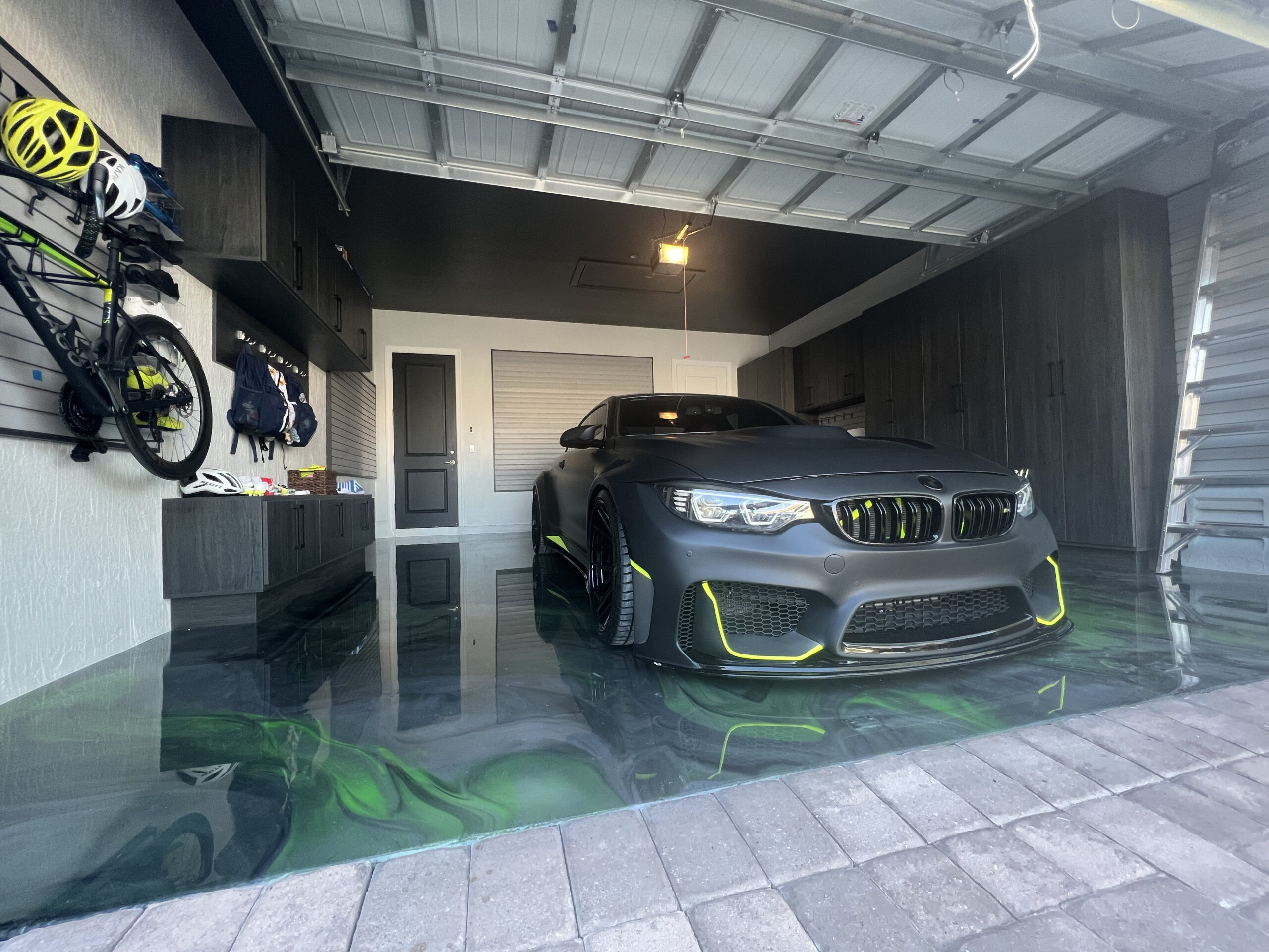 Green Metallic with BMW